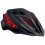 Велосипедный шлем MET CRACKERJACK black-red