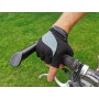 Велосипедные перчатки Tersus RAY black-grey