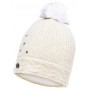 Шапка с помпоном Buff Junior Knitted & Polar Hat Darsy starwhite/cru
